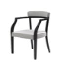 стул с подлокотниками melis-98a / mc1009 (dining chair) в Архангельске