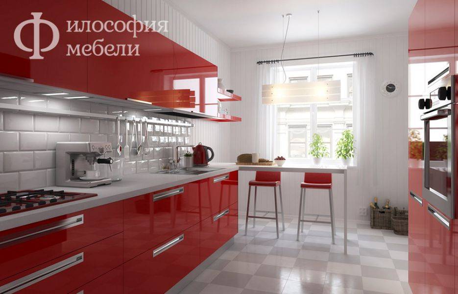 прямая кухня №27 в Архангельске