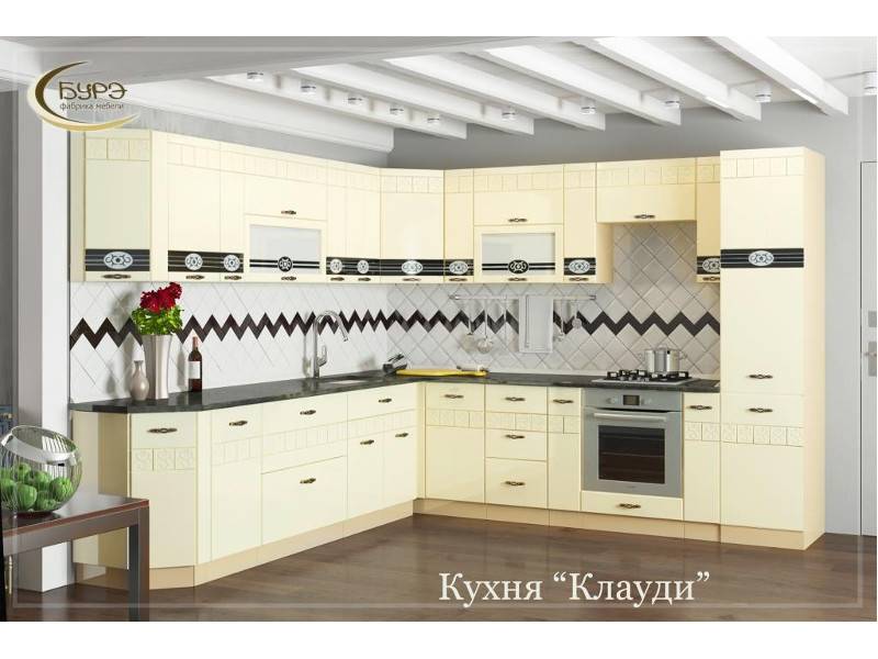 кухня угловая клауди 1 в Архангельске