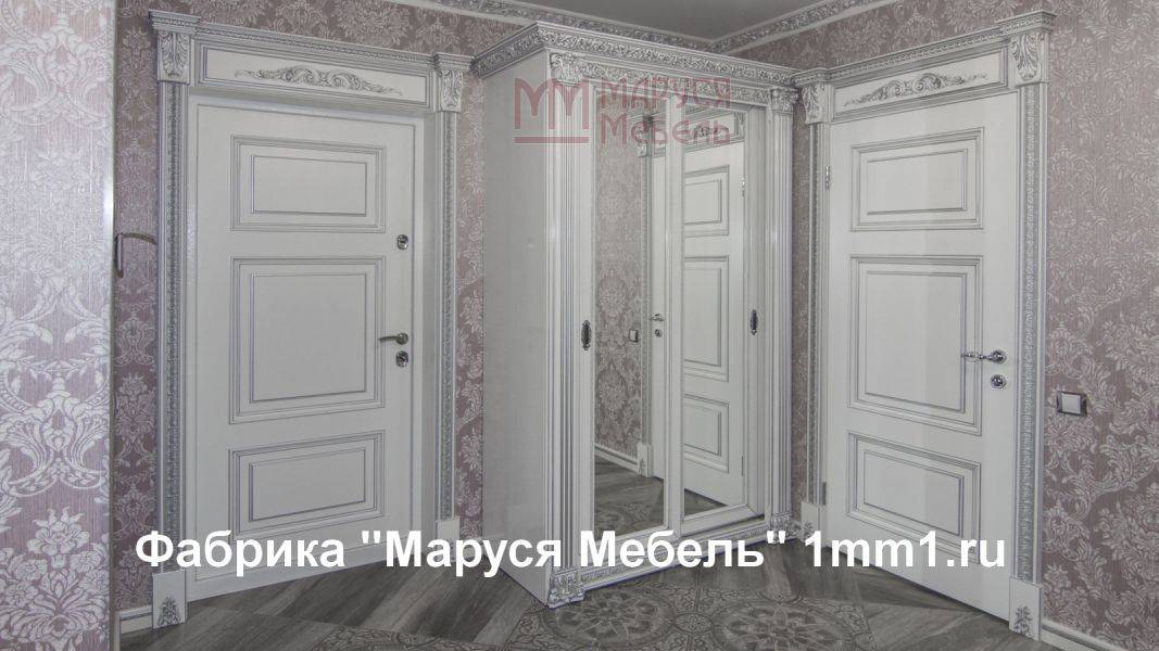 резная белая прихожая в Архангельске