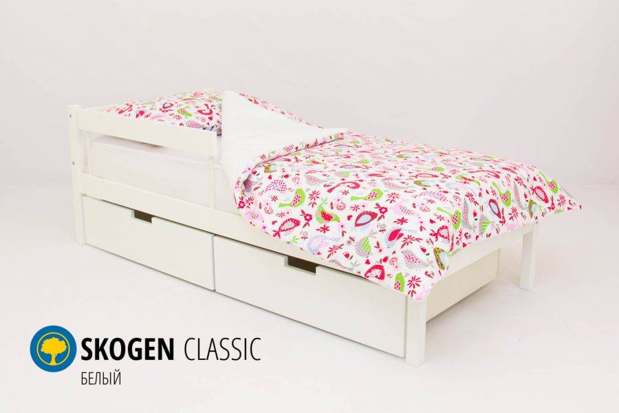 детская кровать skogen classic белый в Архангельске