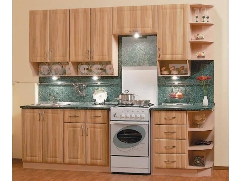кухонный гарнитур прямой ева-9 в Архангельске