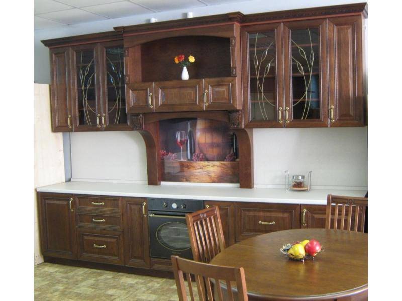 кухня прямая констанция (дуб) в Архангельске