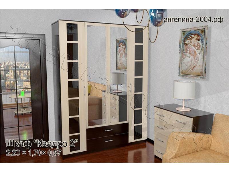 шкаф квадро 2 в Архангельске