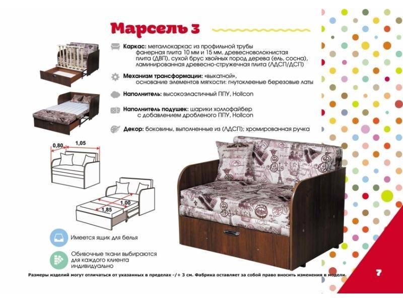 детский диван марсель 3 в Архангельске