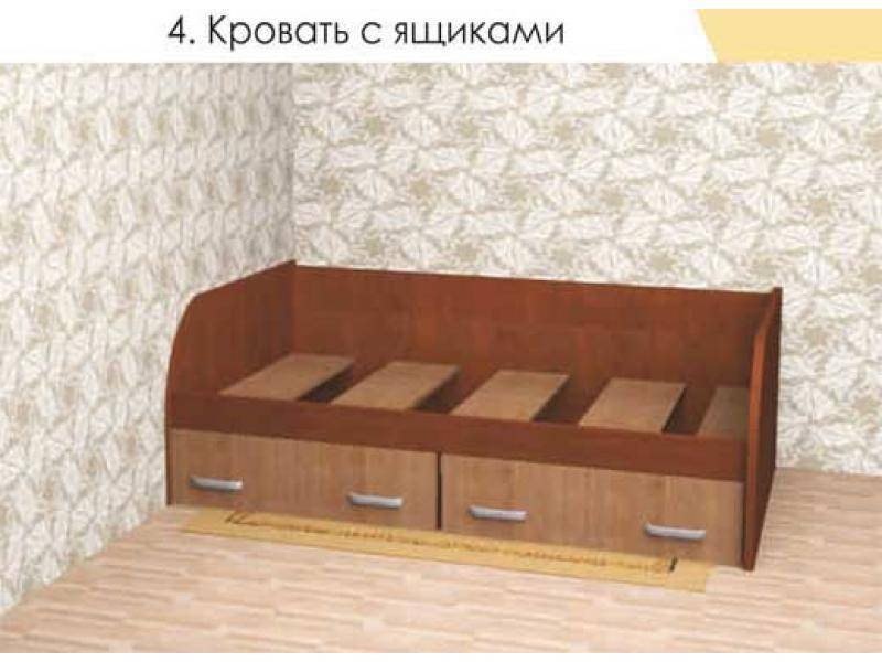кровать с ящиками в Архангельске