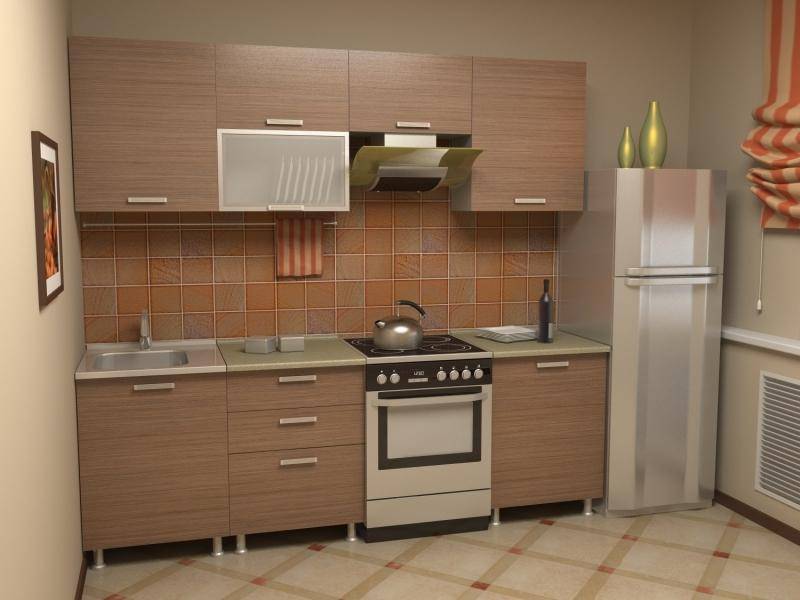 кухня прямая азалия комплектация 7 в Архангельске