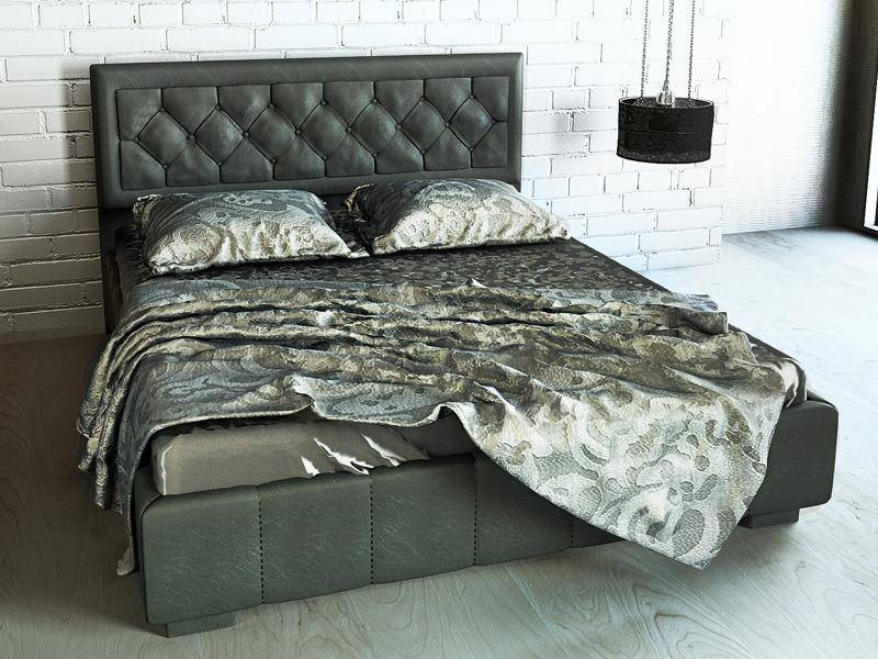 кровать олимпия (grey) с поъемным механизмом в Архангельске