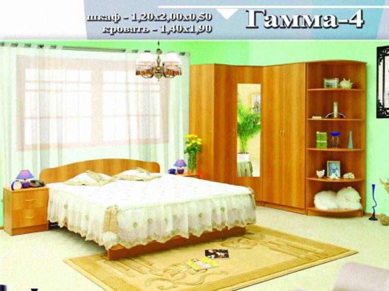 спальный гарнитур «гамма 4» в Архангельске