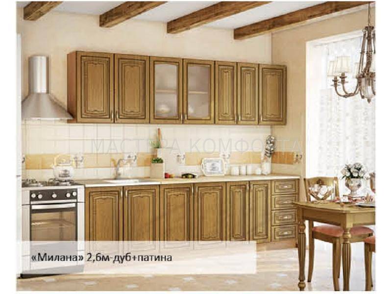 кухня мдф пвх классика милана в Архангельске