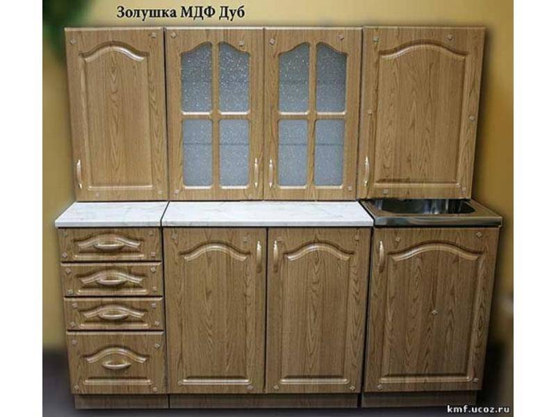 кухня золушка мдф дуб в Архангельске