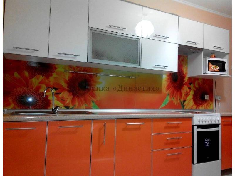оранжевая кухня в Архангельске