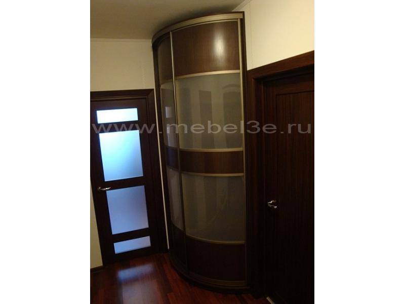 радиусный шкаф-купе 900х900 в Архангельске