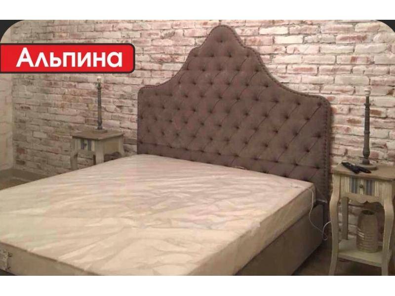кровать с высоким изголовьем альпина в Архангельске