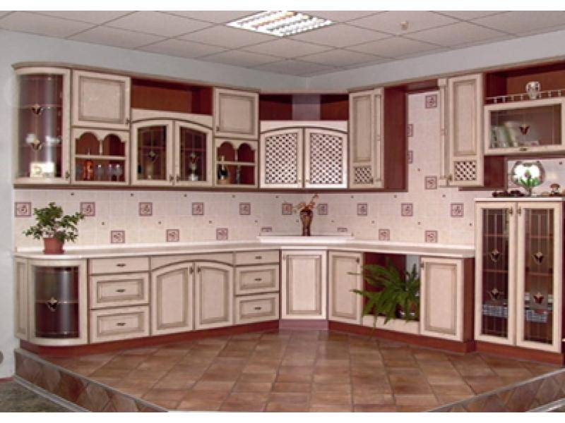 кухня угловая кантри 1 в Архангельске