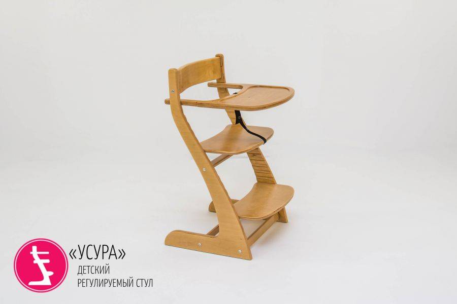 детский растущий регулируемый стул усура древесный в Архангельске