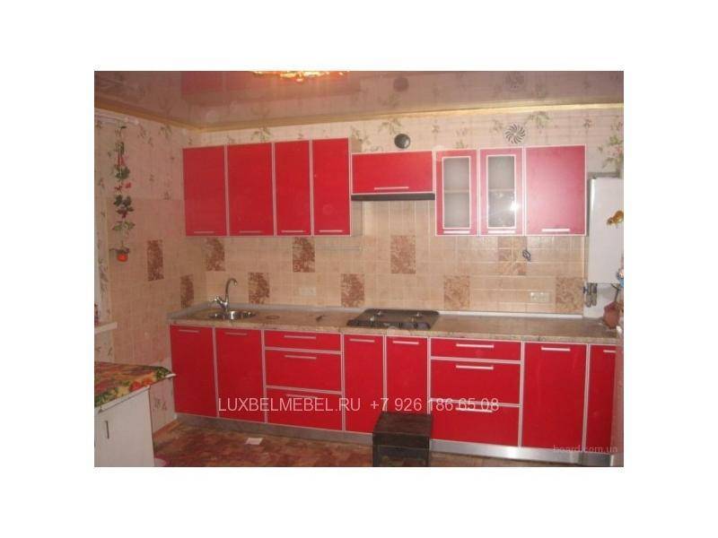 красная кухня из дсп модель 1610 в Архангельске