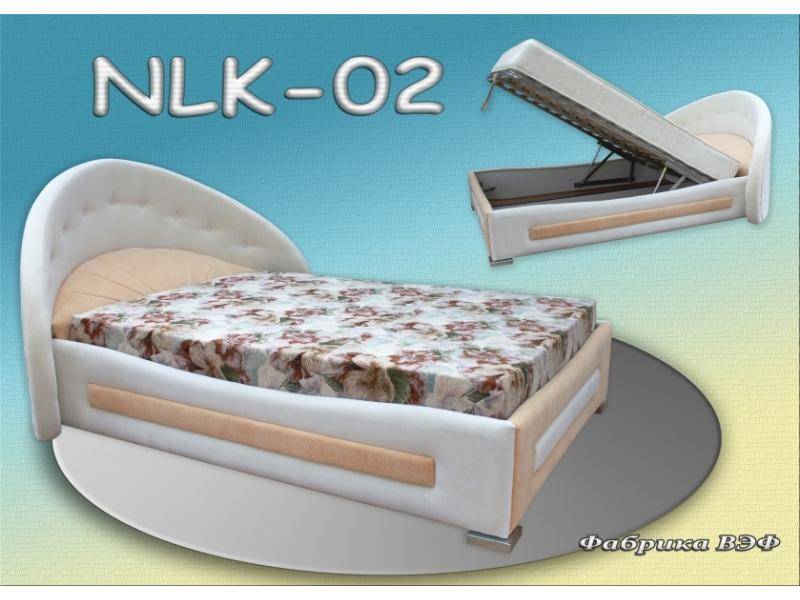 мягкая кровать с подъемным механизмом nlk-02 в Архангельске