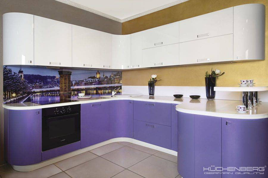 радиусная кухня loft perl в Архангельске