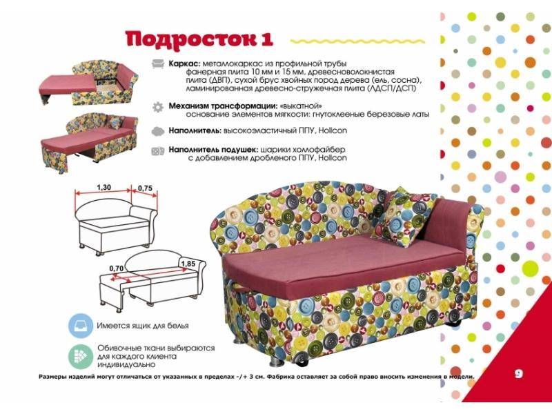 детский диван подросток в Архангельске