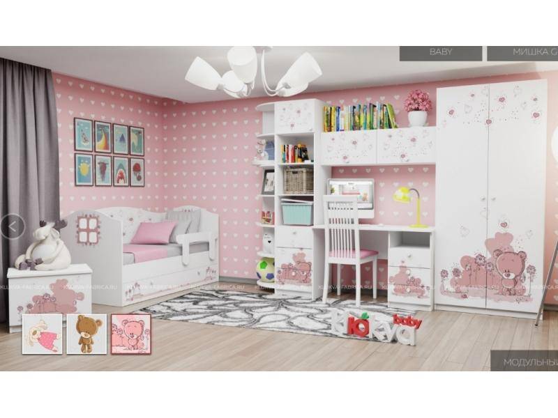 комната для девочки мишка girl в Архангельске