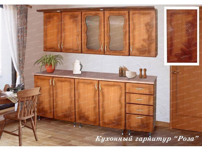 кухонный гарнитур прямой роза в Архангельске
