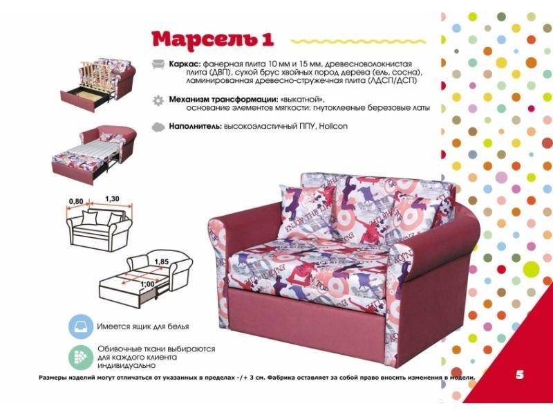 детский диван марсель 1 в Архангельске