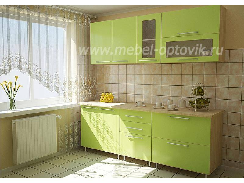 кухонный гарнитур прямой киви в Архангельске