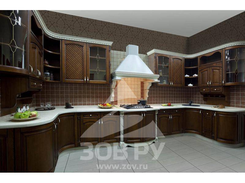 кухонный гарнитур массив ясень т502/109 в Архангельске