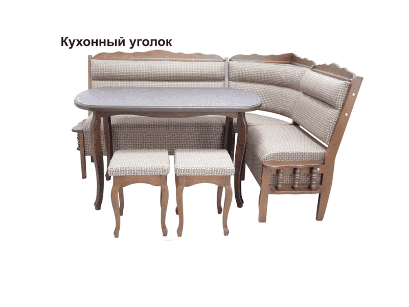 светлый кухонный уголок в Архангельске