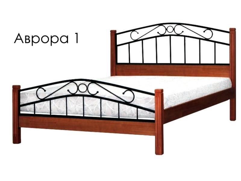 кровать аврора 1 с элементами ковки в Архангельске