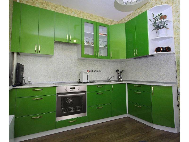 кухня изумрудная зелень в Архангельске