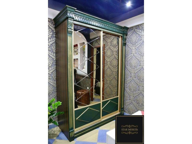 стильный шкаф-купе с зеркалом в Архангельске