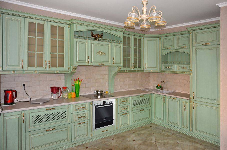 кухонный гарнитур тоскана ясень фисташка в Архангельске