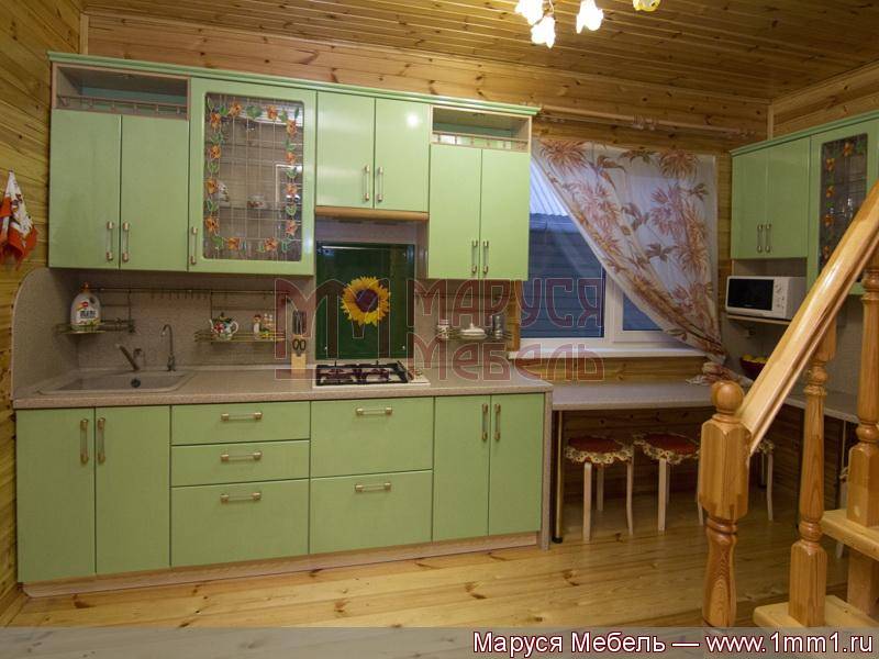 кухня прямая пвх в Архангельске