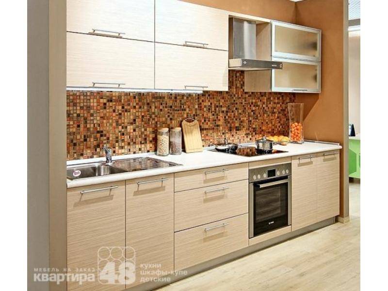 кухонный гарнитур прямой вельвет 4 в Архангельске
