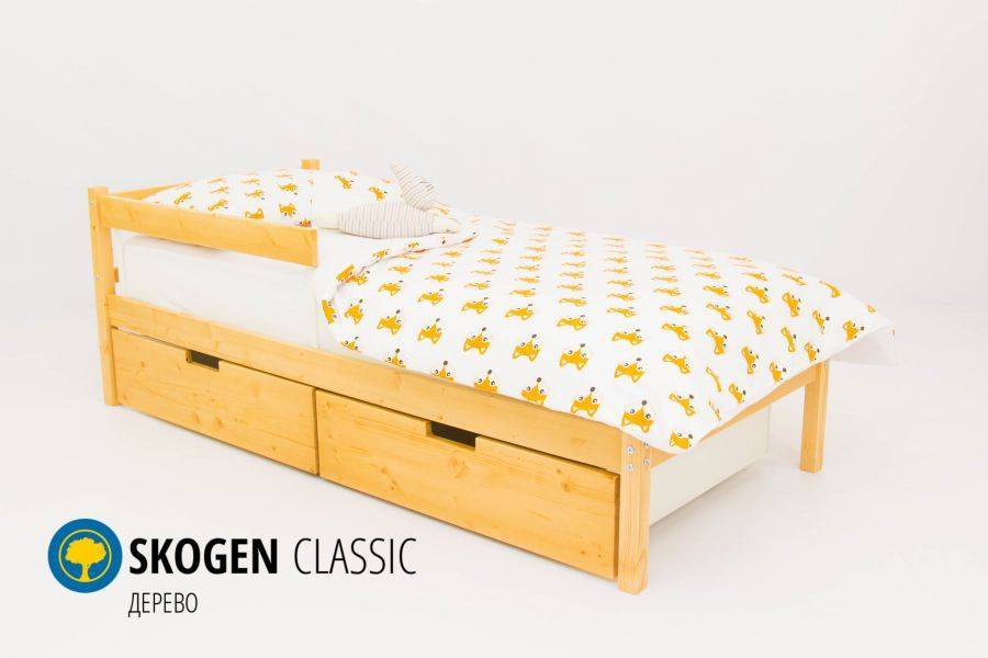 детская кровать skogen classic дерево в Архангельске