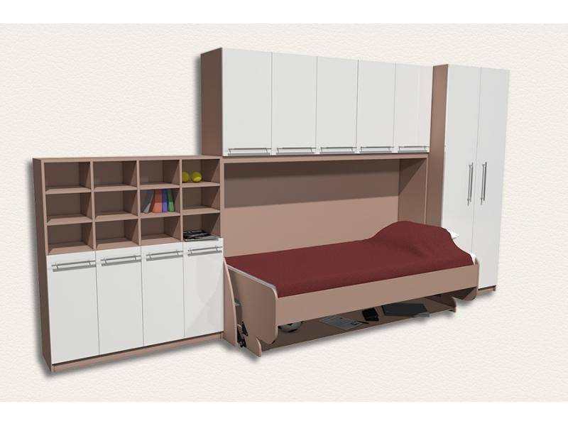 вместительная мебель junior-2 в детскую в Архангельске