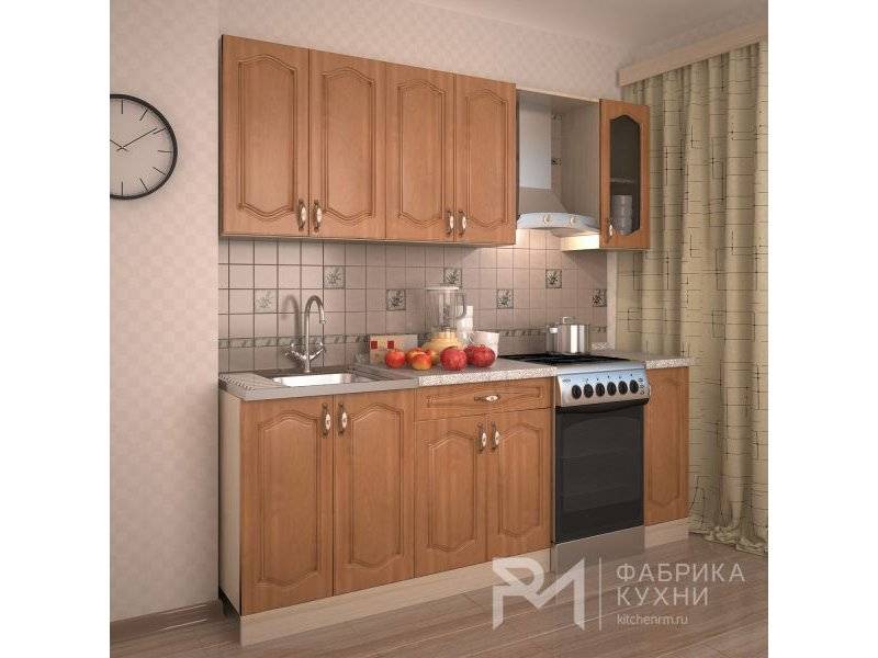 прямая кухня анегри золото арка в Архангельске