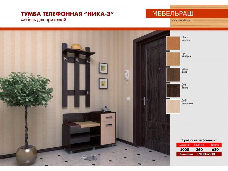 прихожая прямая ника 3 в Архангельске