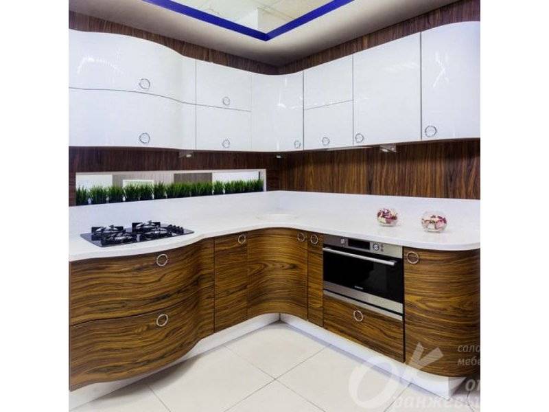 угловая кухня натюрель в Архангельске