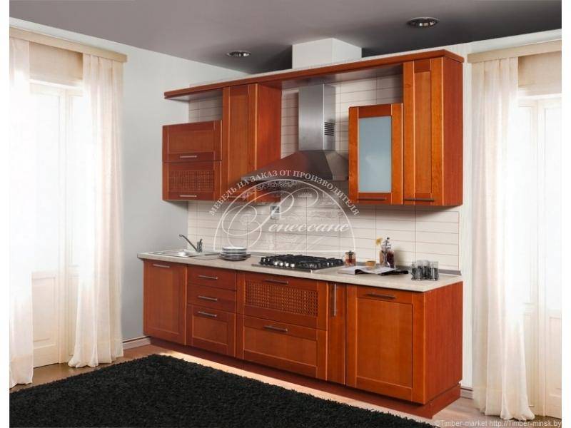 кухня из массива 10 в Архангельске