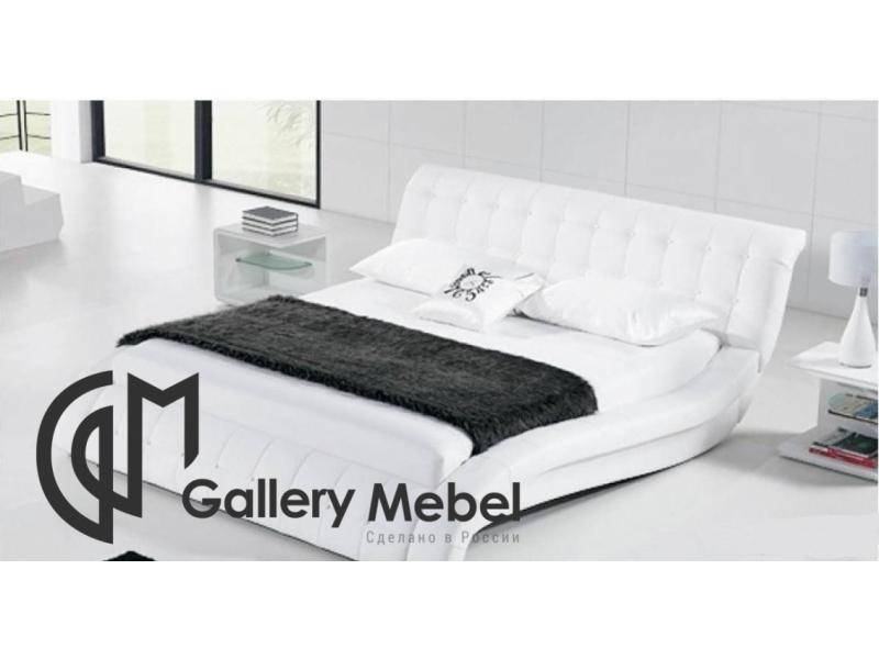 белая кровать letto gm 02 в Архангельске