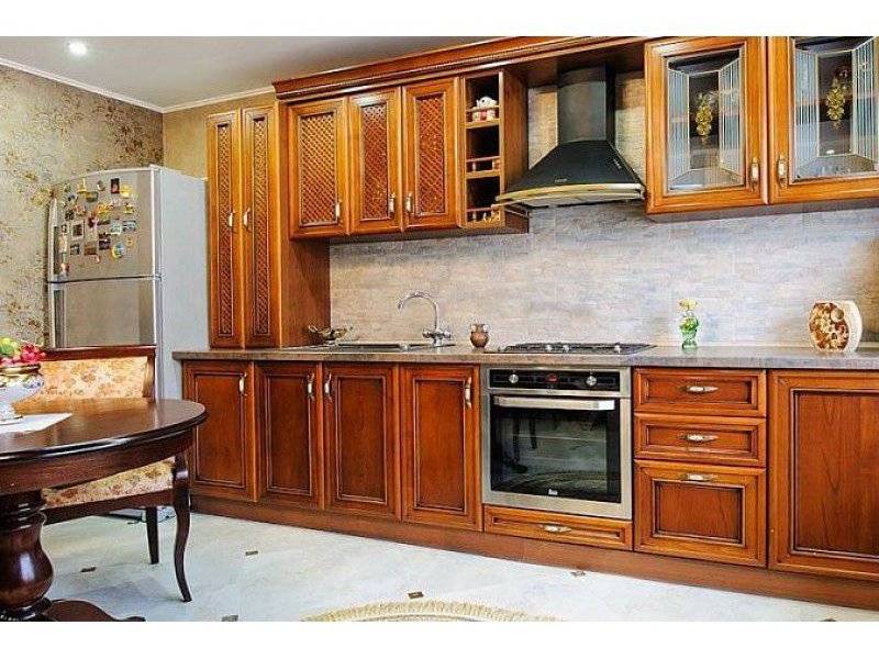 кухня арт из массива 002 в Архангельске