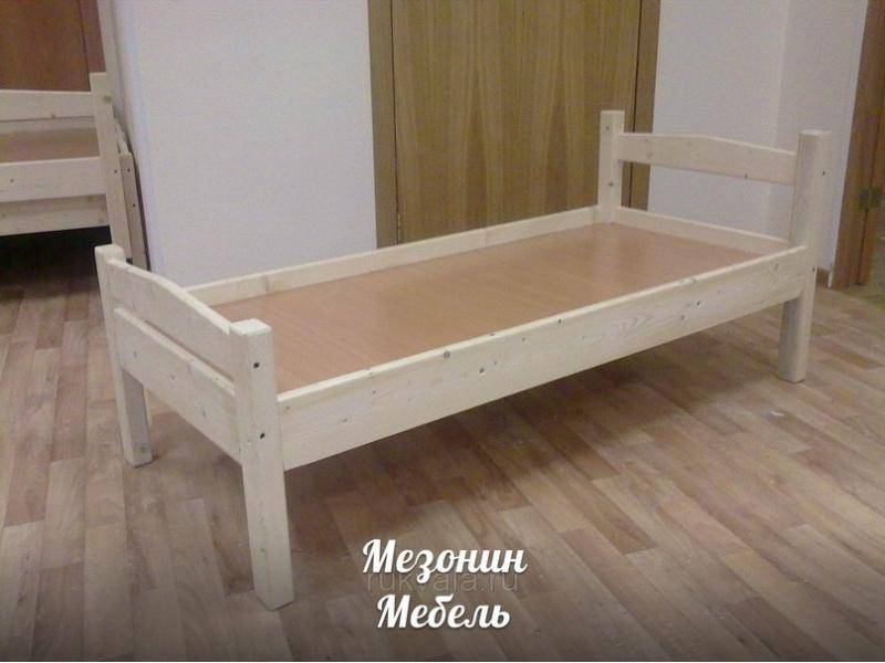 кровать детская из массива мезонин эко в Архангельске