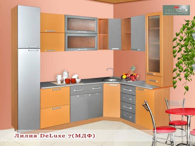 кухня лилия deluxe 7 в Архангельске