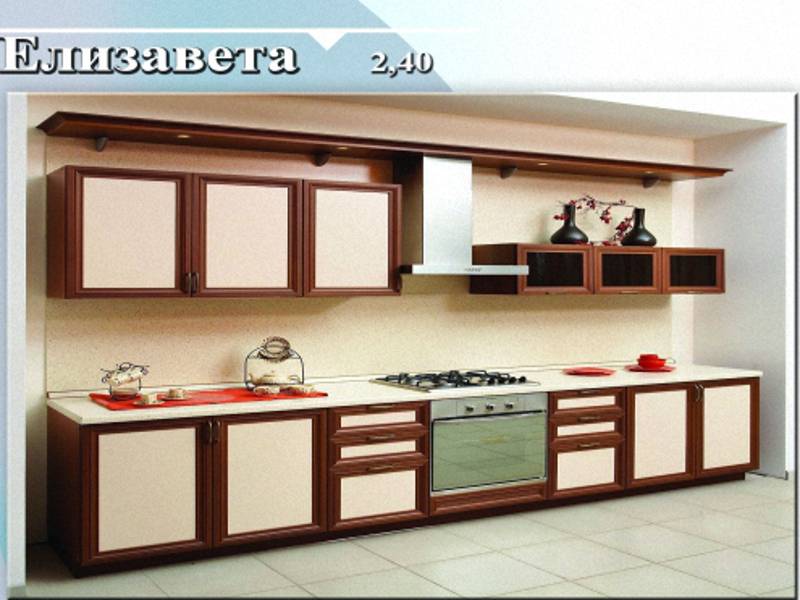 кухня прямая «елизавета» в Архангельске