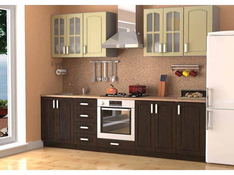 удобная прямая кухня в Архангельске
