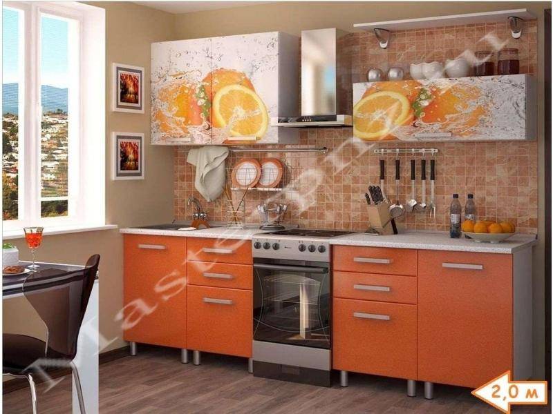 кухня эконом фотопечать в Архангельске