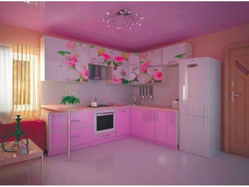 кухня нежный букет в Архангельске